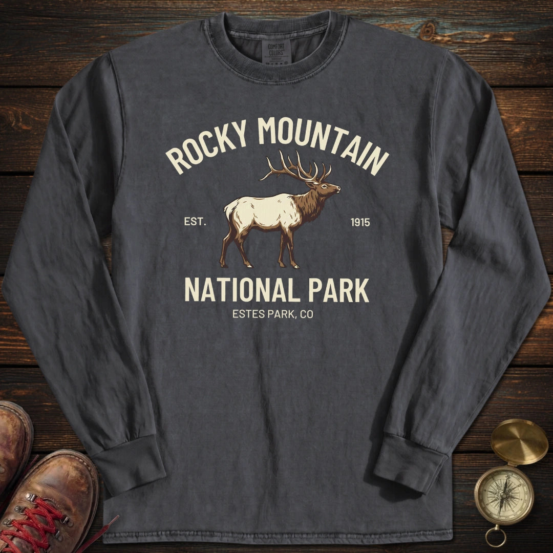 Rocky Mountain Estes Park Long Sleeved T-Shirt