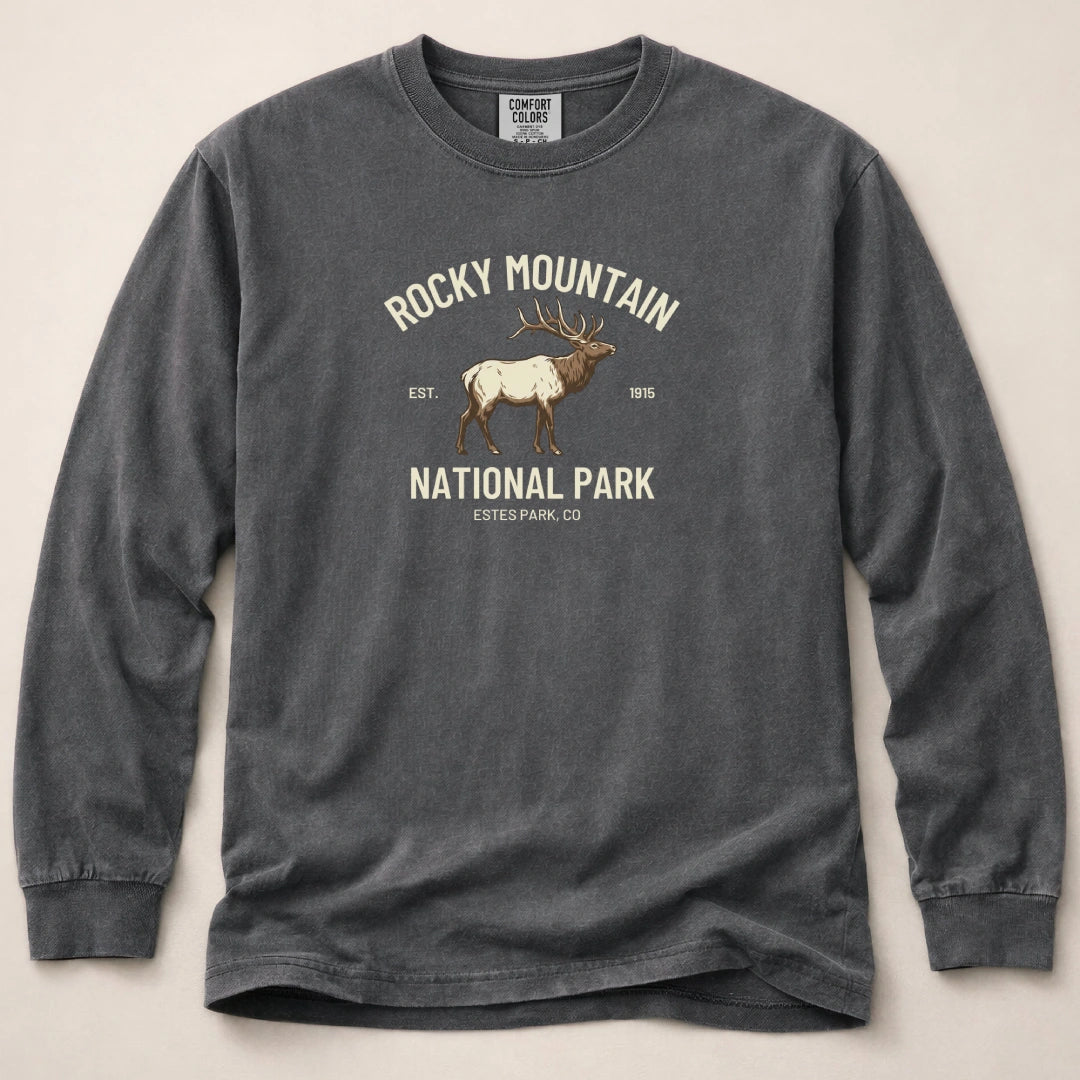 Rocky Mountain Estes Park Long Sleeved T-Shirt