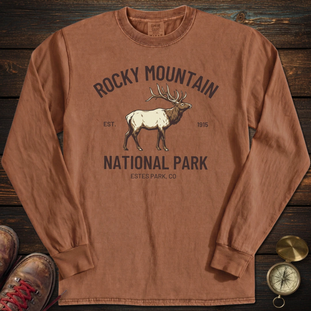 Rocky Mountain Estes Park Long Sleeved T-Shirt