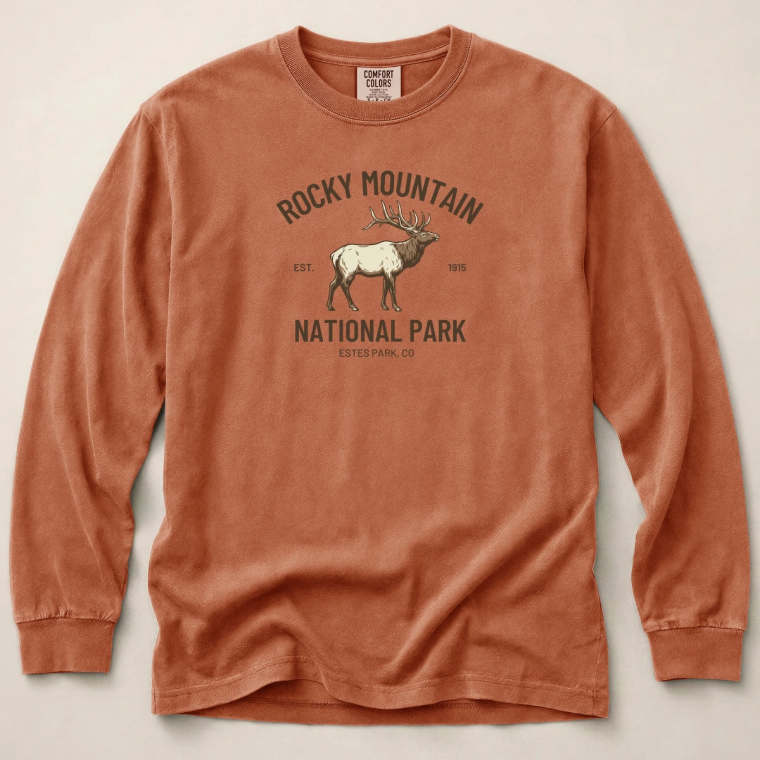 Rocky Mountain Estes Park Long Sleeved T-Shirt