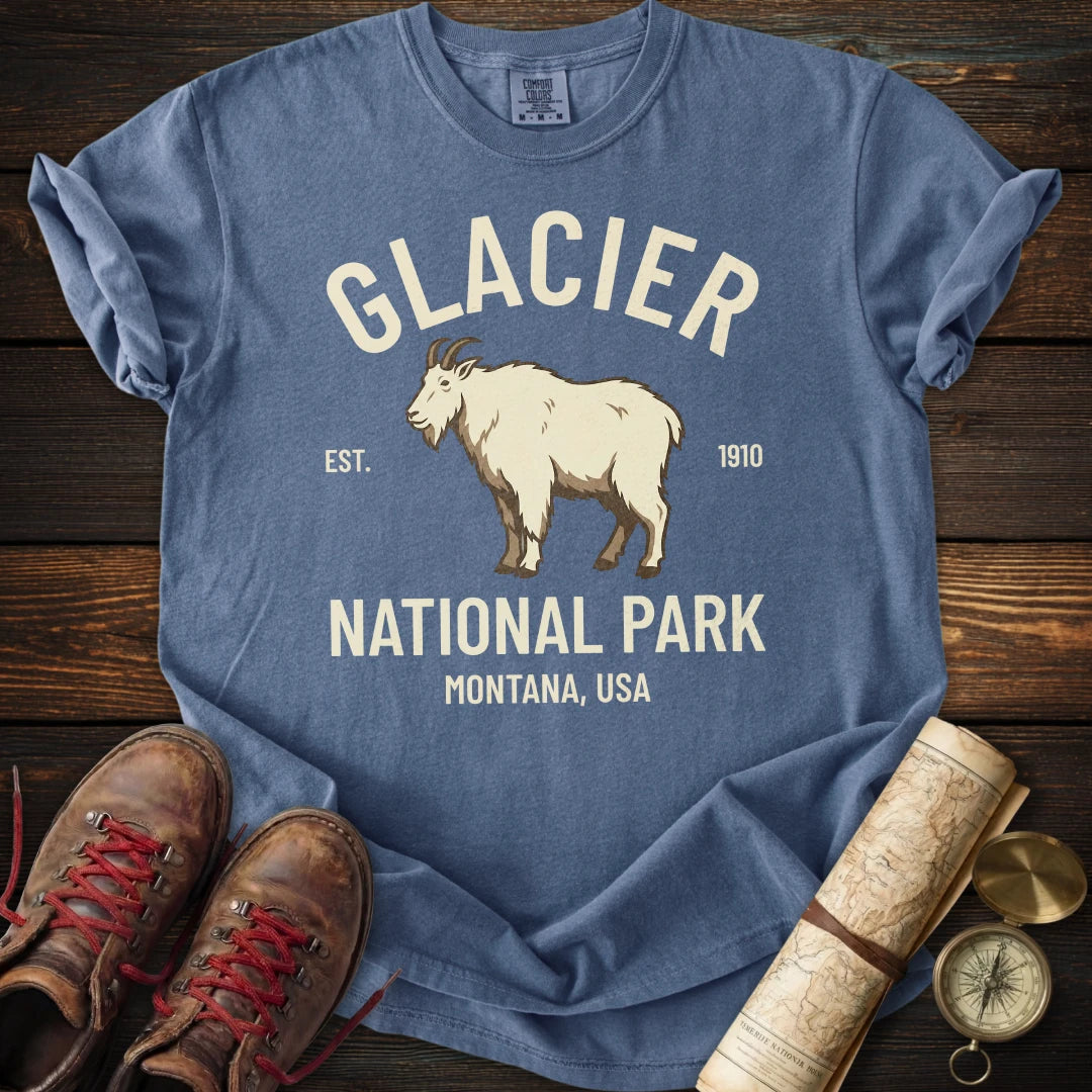 Heritage Glacier Park Goat T-Shirt