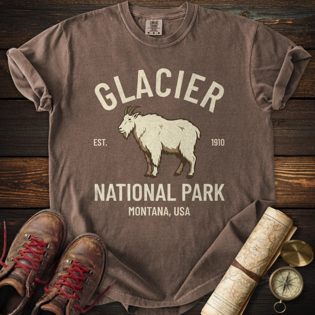 Heritage Glacier Park Goat T-Shirt