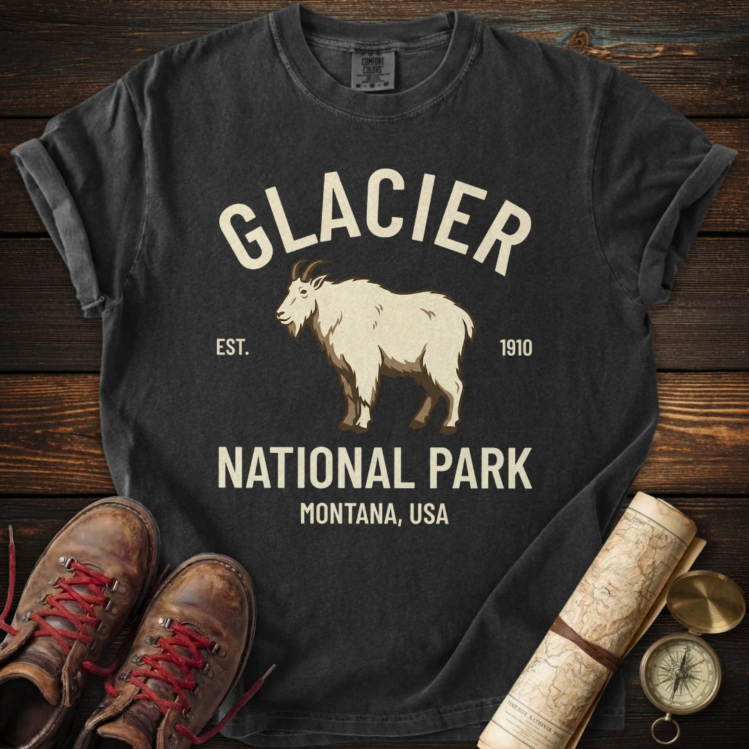Heritage Glacier Park Goat T-Shirt