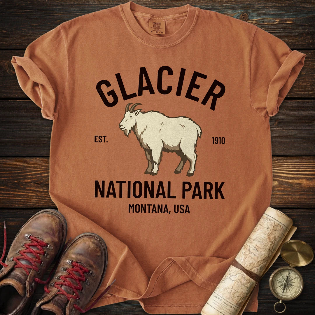 Heritage Glacier Park Goat T-Shirt