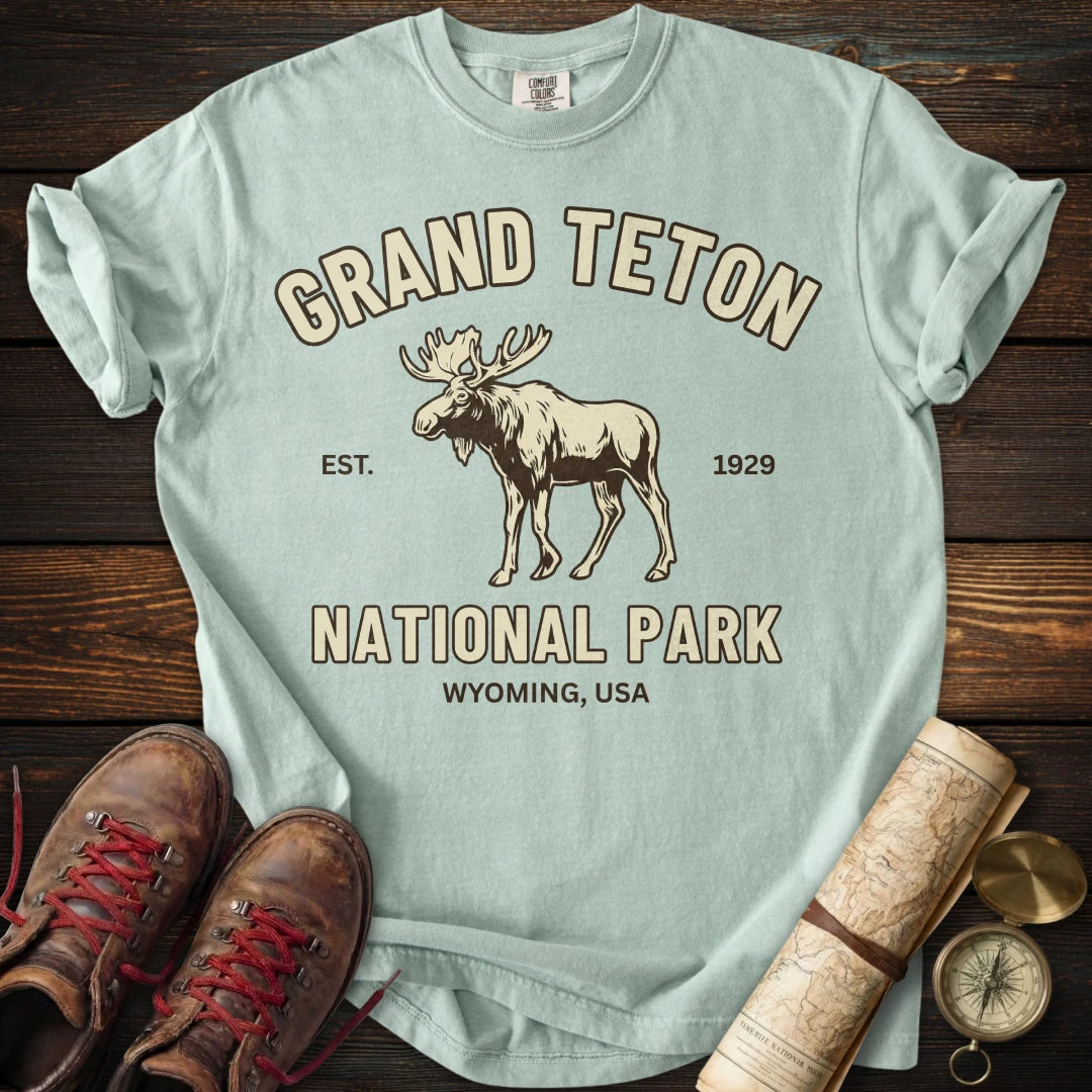 Grand Teton Park Moose T-Shirt