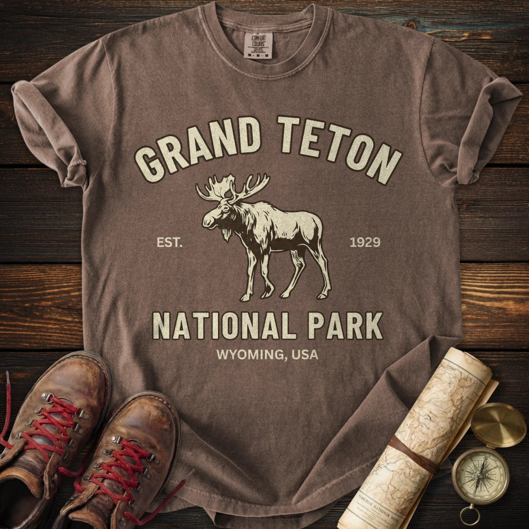 Grand Teton Park Moose T-Shirt