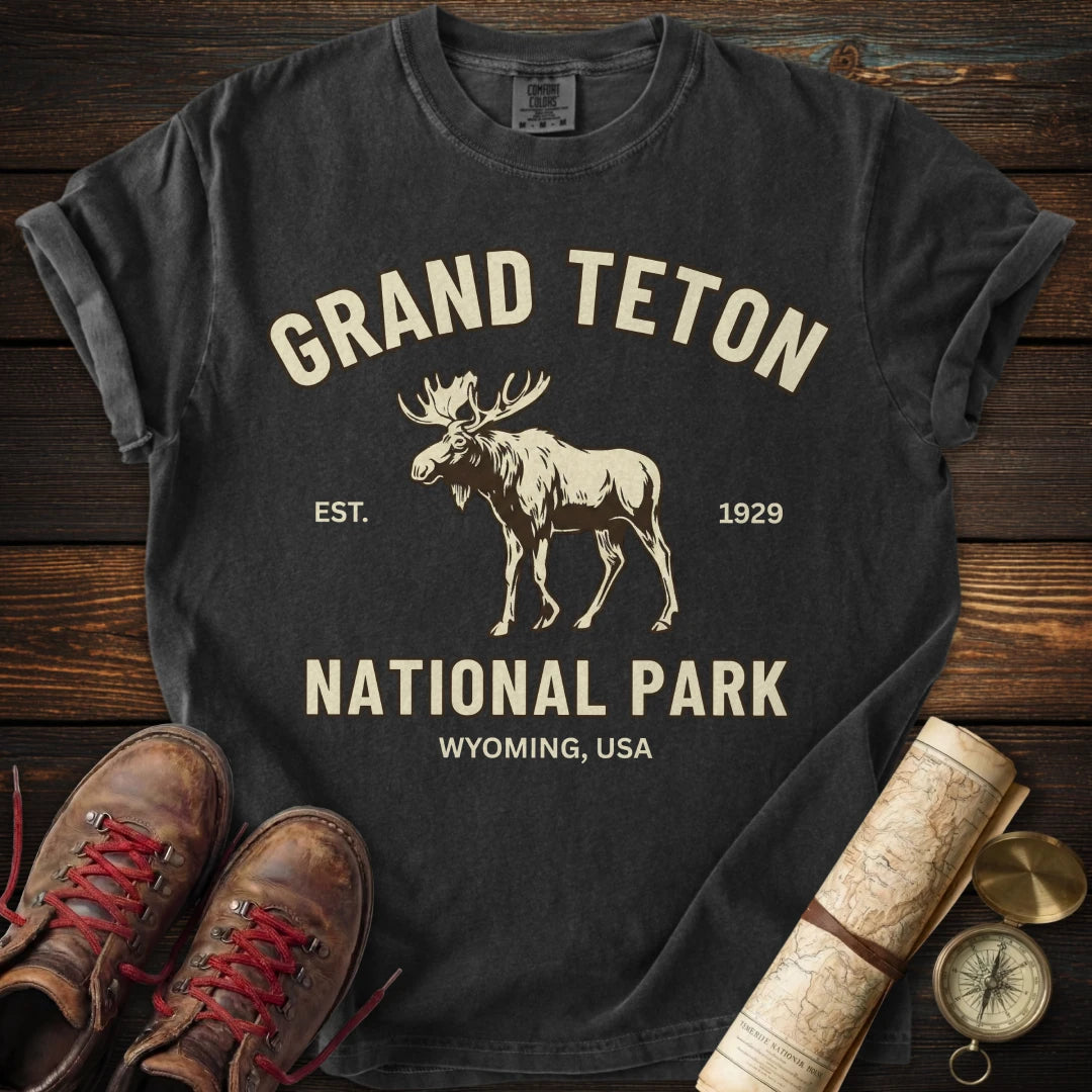 Grand Teton Park Moose T-Shirt