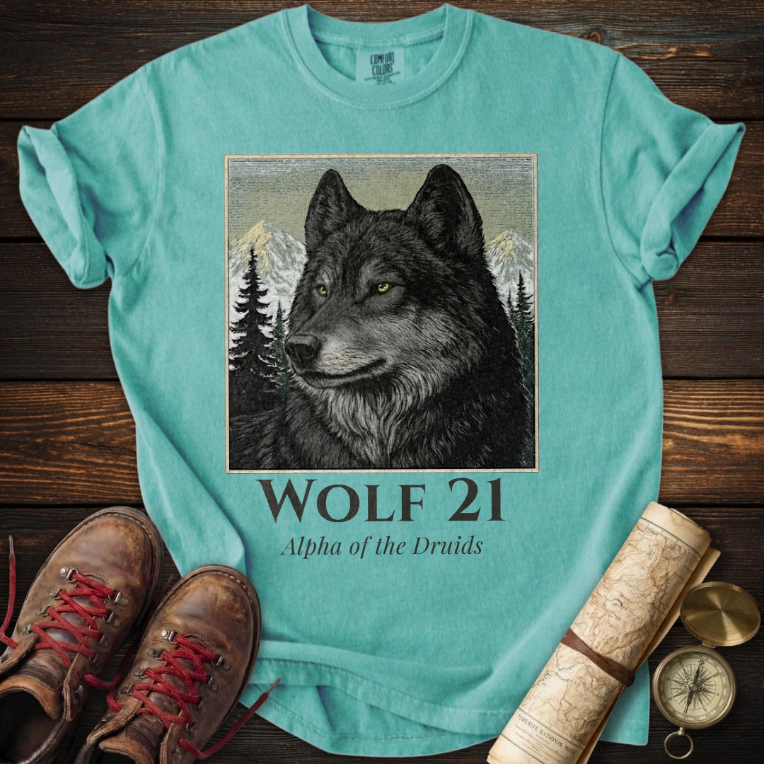 Wolf 21 - Alpha Druids T-Shirt