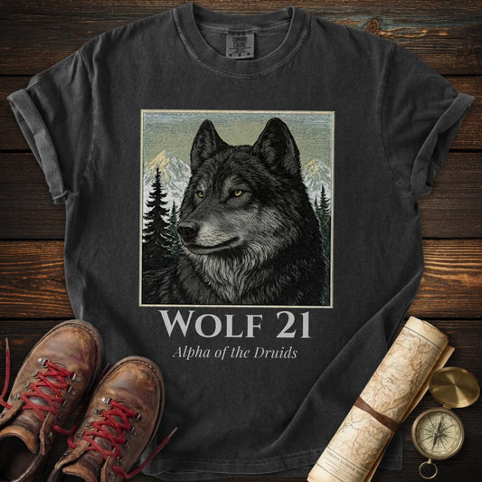 Wolf 21 - Alpha Druids T-Shirt