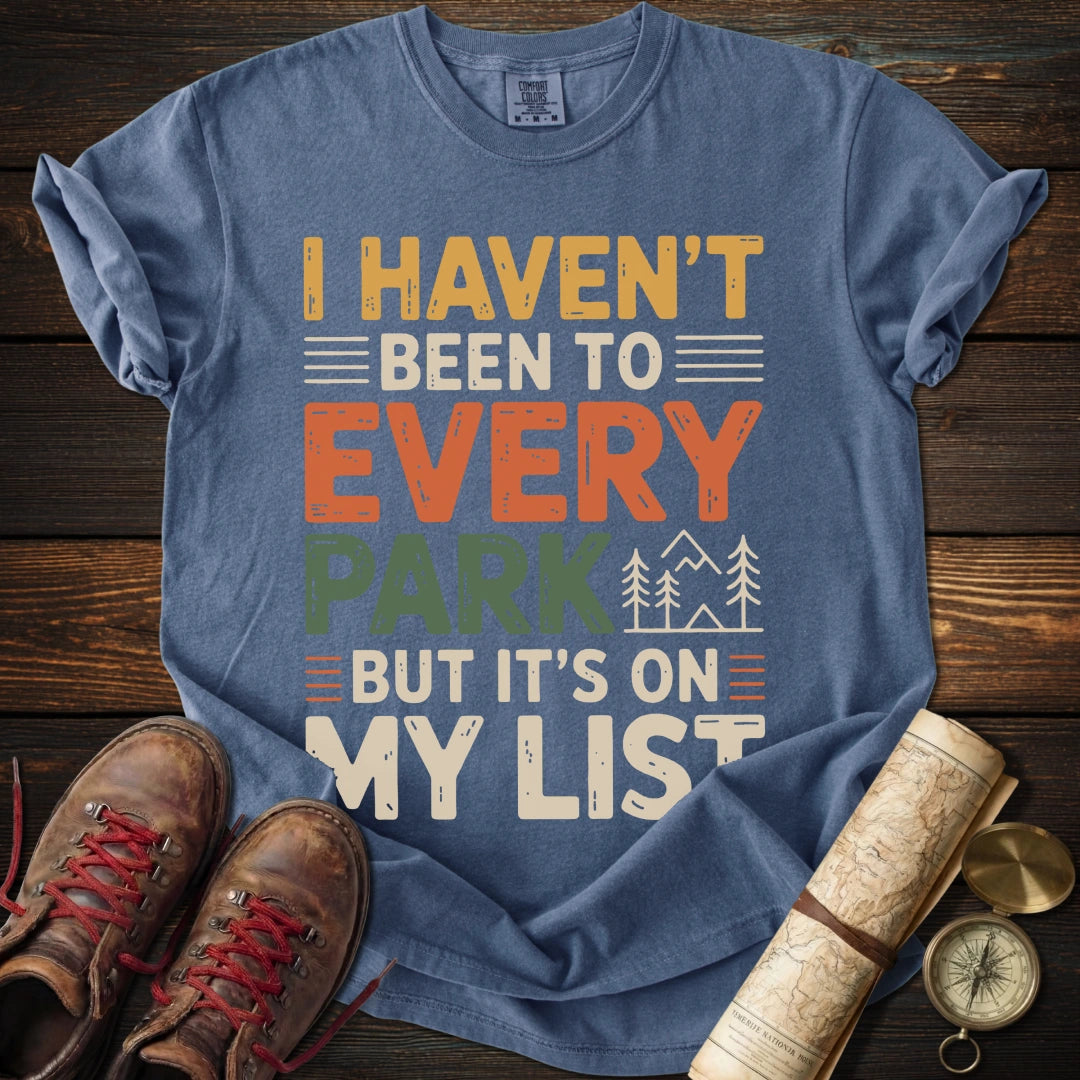 Colorful Every Park List T-Shirt