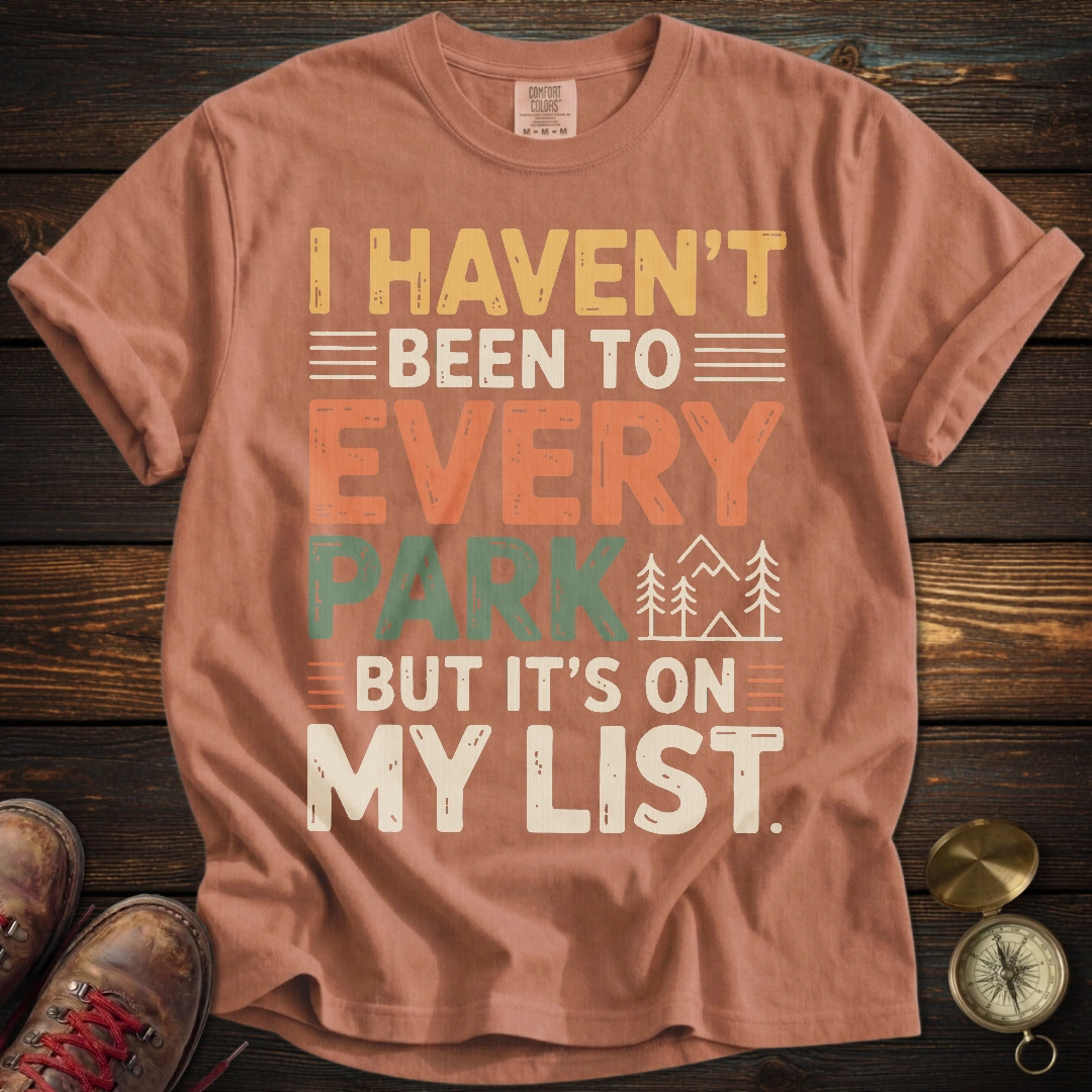 Colorful Every Park List T-Shirt