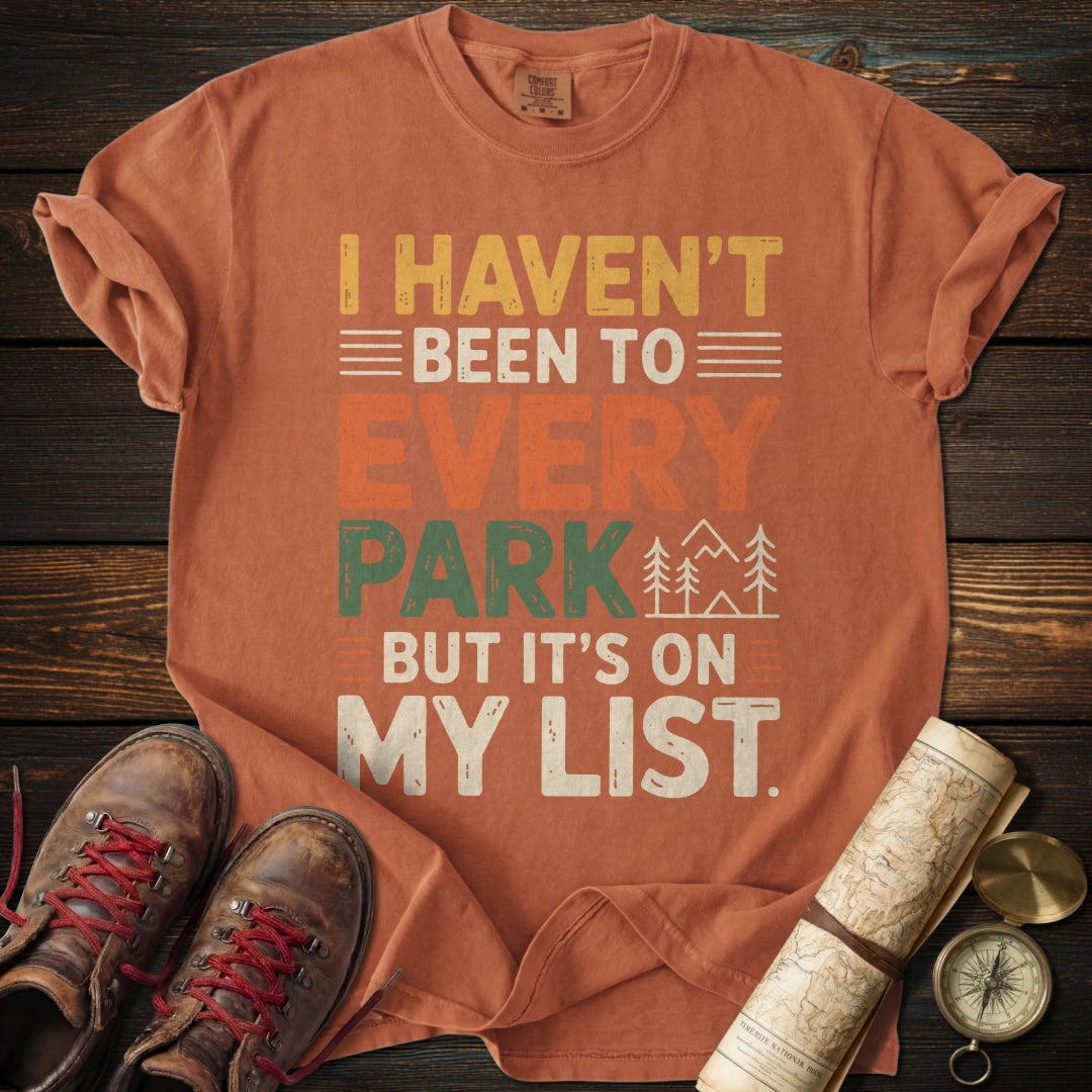 Colorful Every Park List T-Shirt