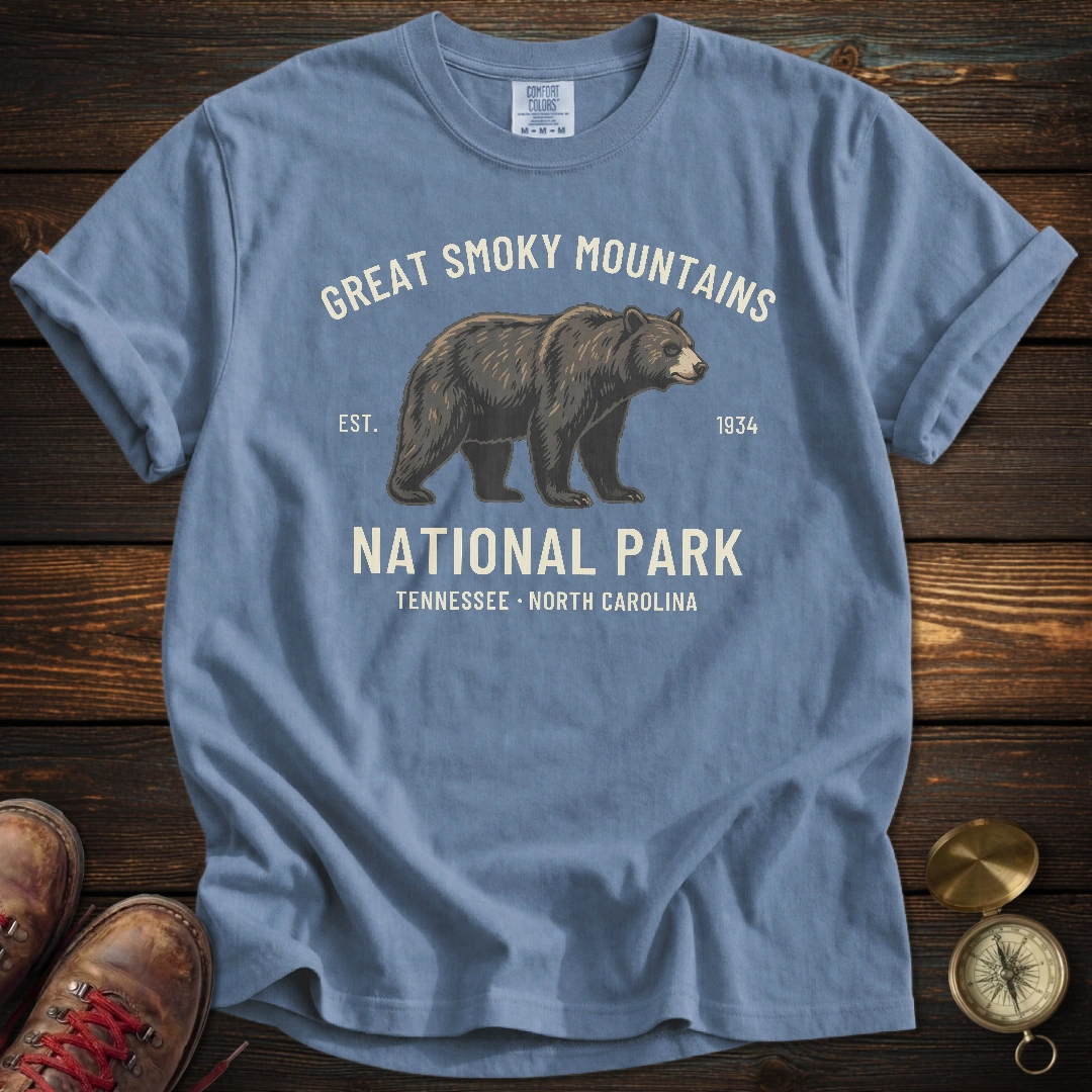 Smoky Mountains Bear T-Shirt