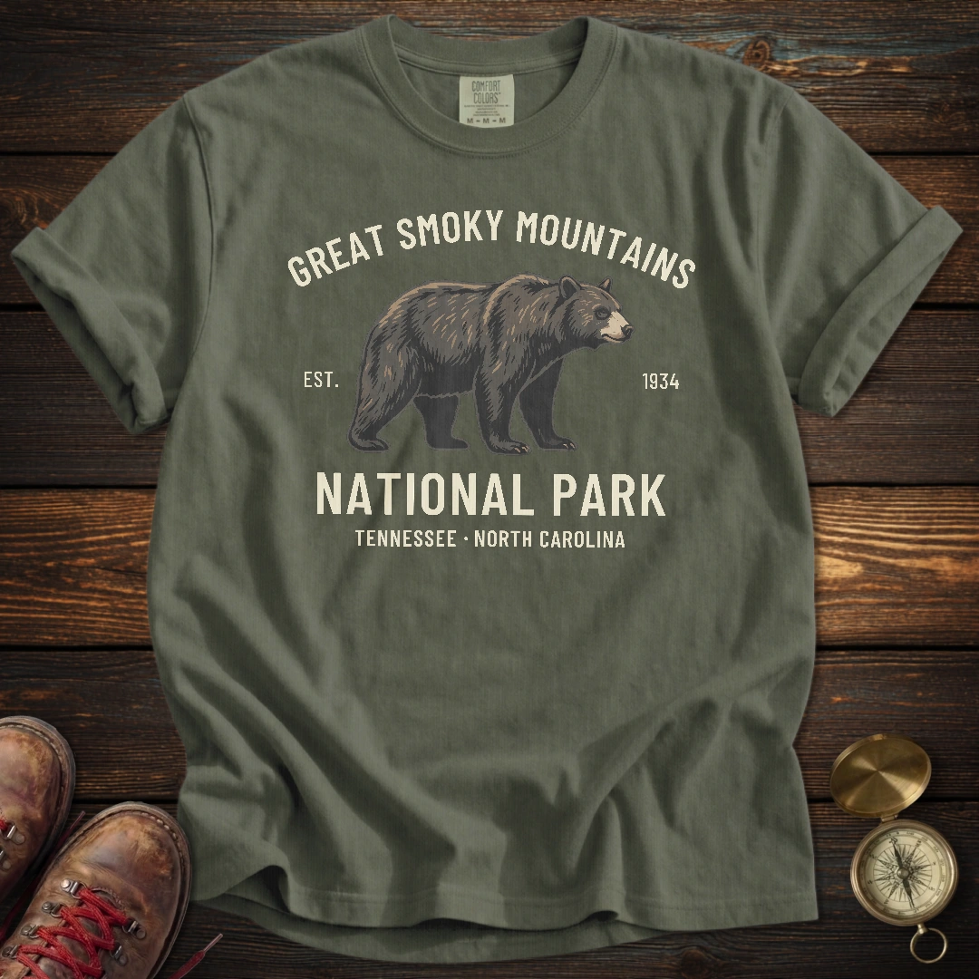 Smoky Mountains Bear T-Shirt