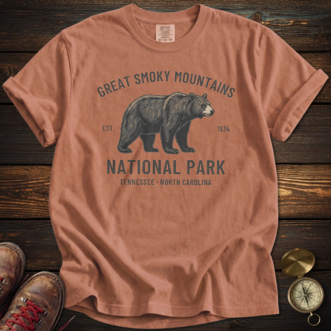 Smoky Mountains Bear T-Shirt