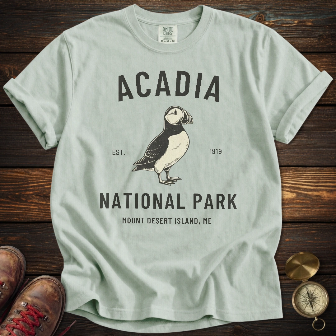 Acadia Park Puffin T-Shirt