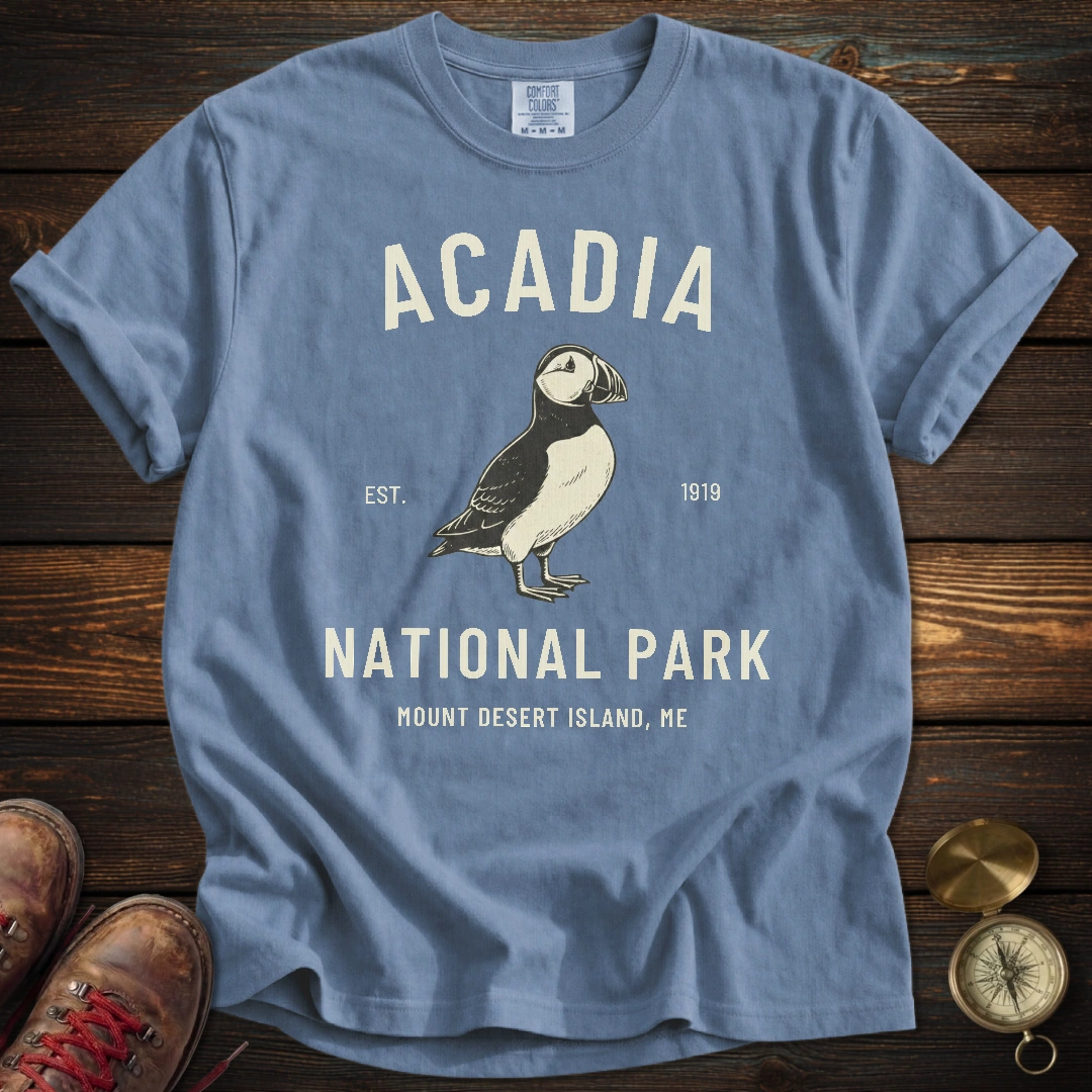 Acadia Park Puffin T-Shirt