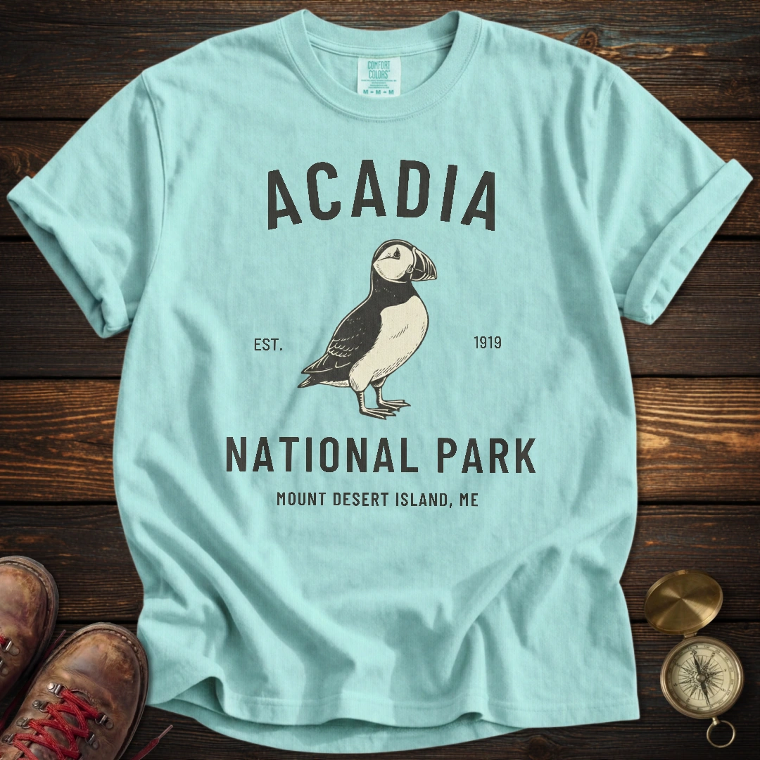 Acadia Park Puffin T-Shirt