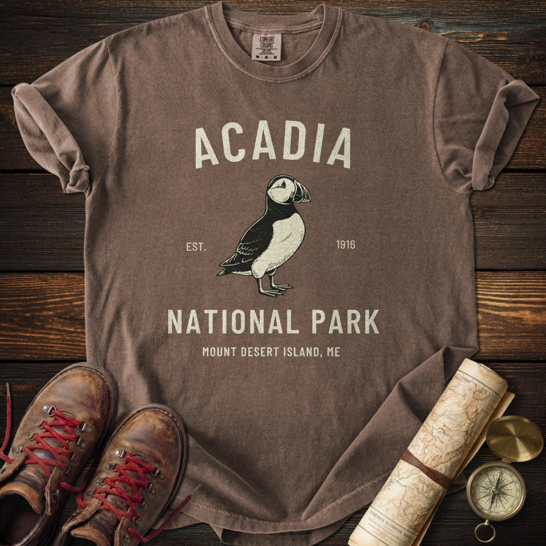 Acadia Park Puffin T-Shirt