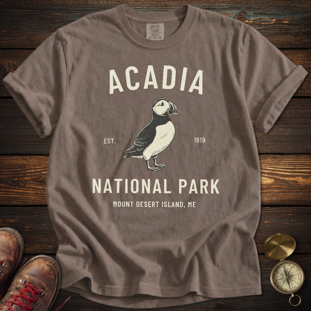 Acadia Park Puffin T-Shirt