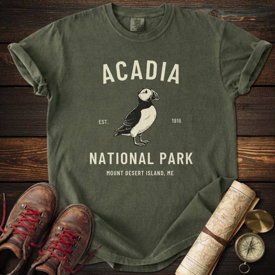 Acadia Park Puffin T-Shirt