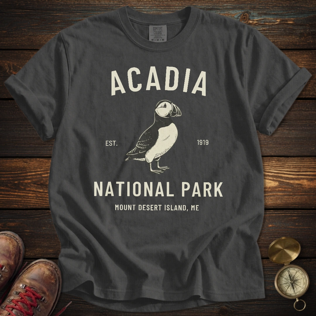 Acadia Park Puffin T-Shirt