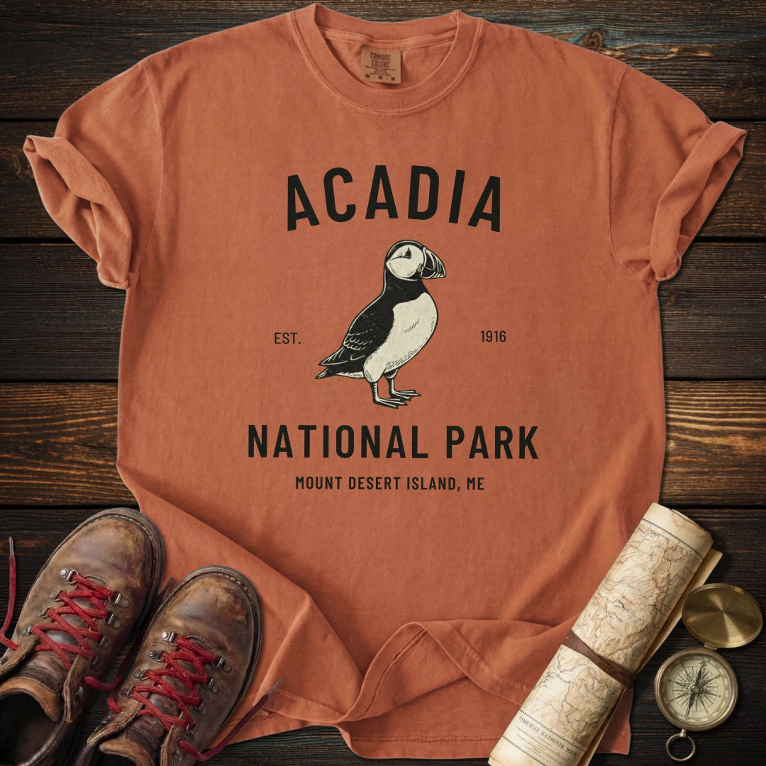 Acadia Park Puffin T-Shirt