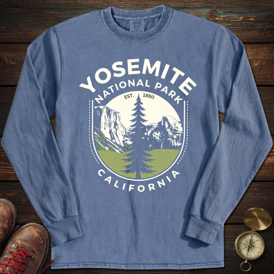 Yosemite California Long Sleeved T-Shirt