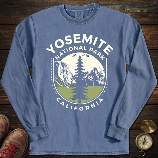 Yosemite California Long Sleeved T-Shirt