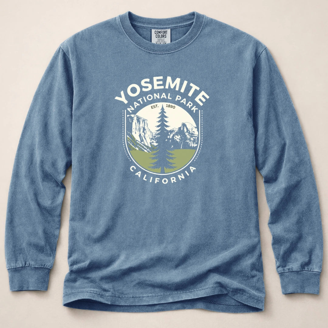 Yosemite California Long Sleeved T-Shirt