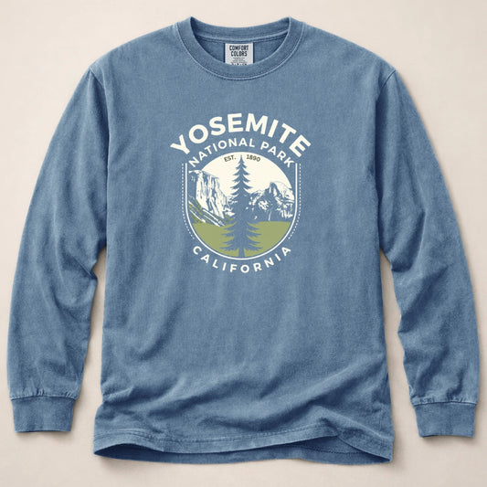 Yosemite California Long Sleeved T-Shirt