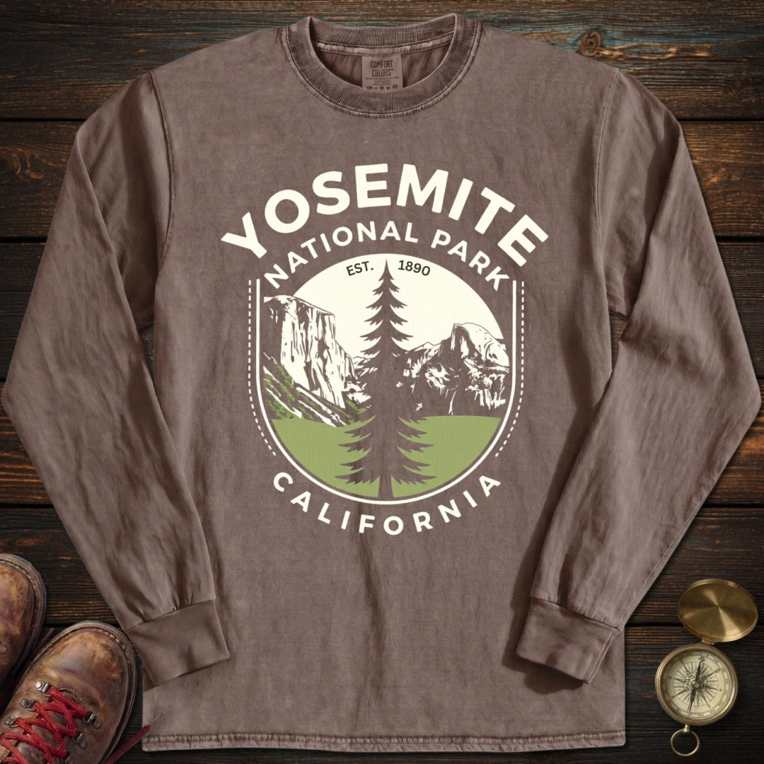 Yosemite California Long Sleeved T-Shirt
