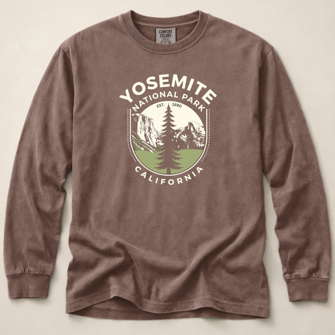 Yosemite California Long Sleeved T-Shirt
