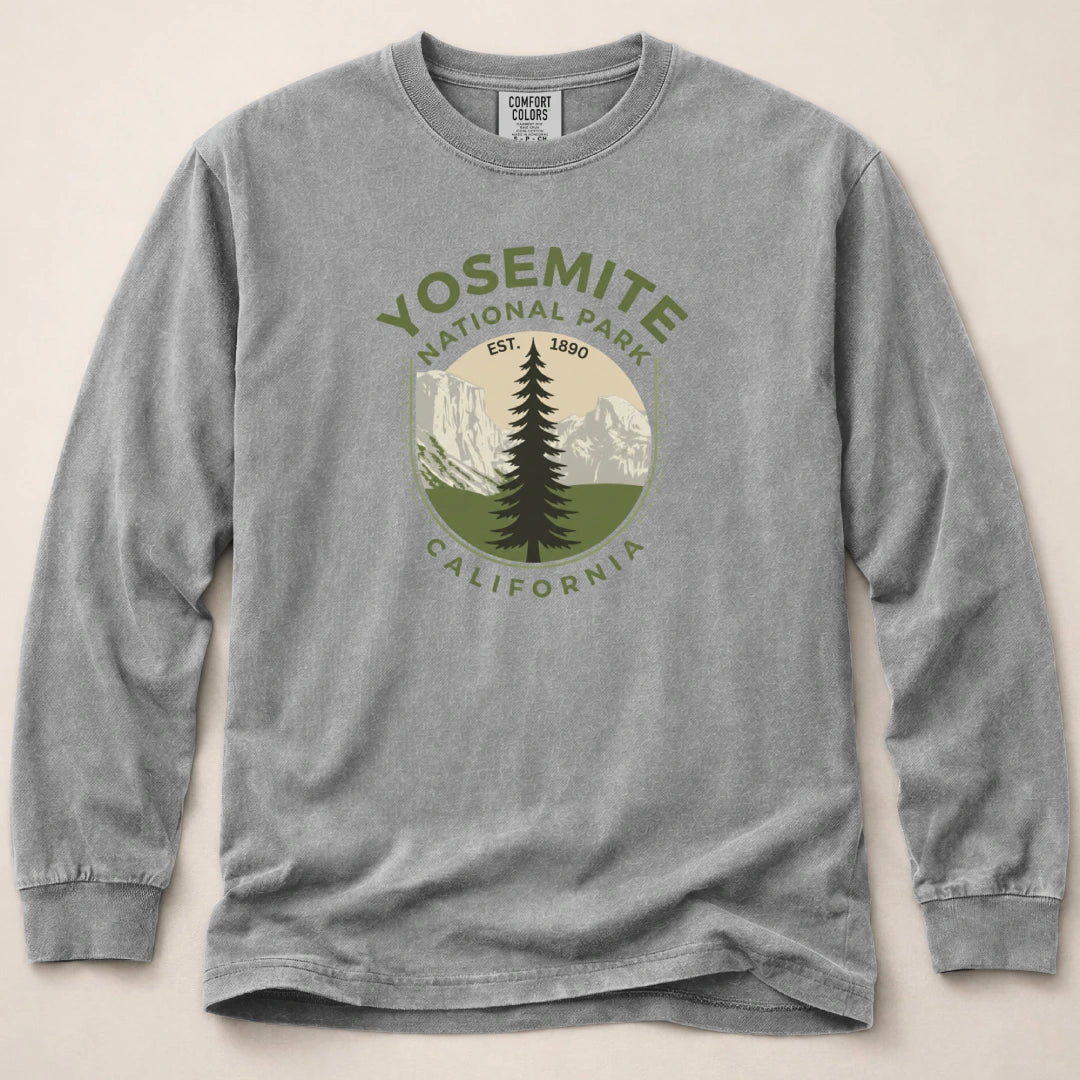 Yosemite California Long Sleeved T-Shirt