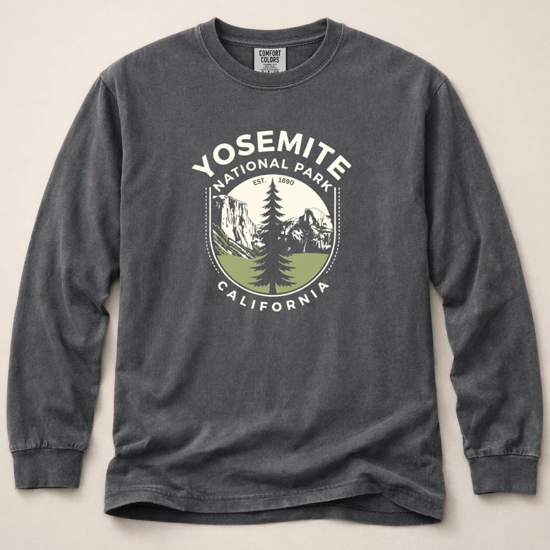 Yosemite California Long Sleeved T-Shirt