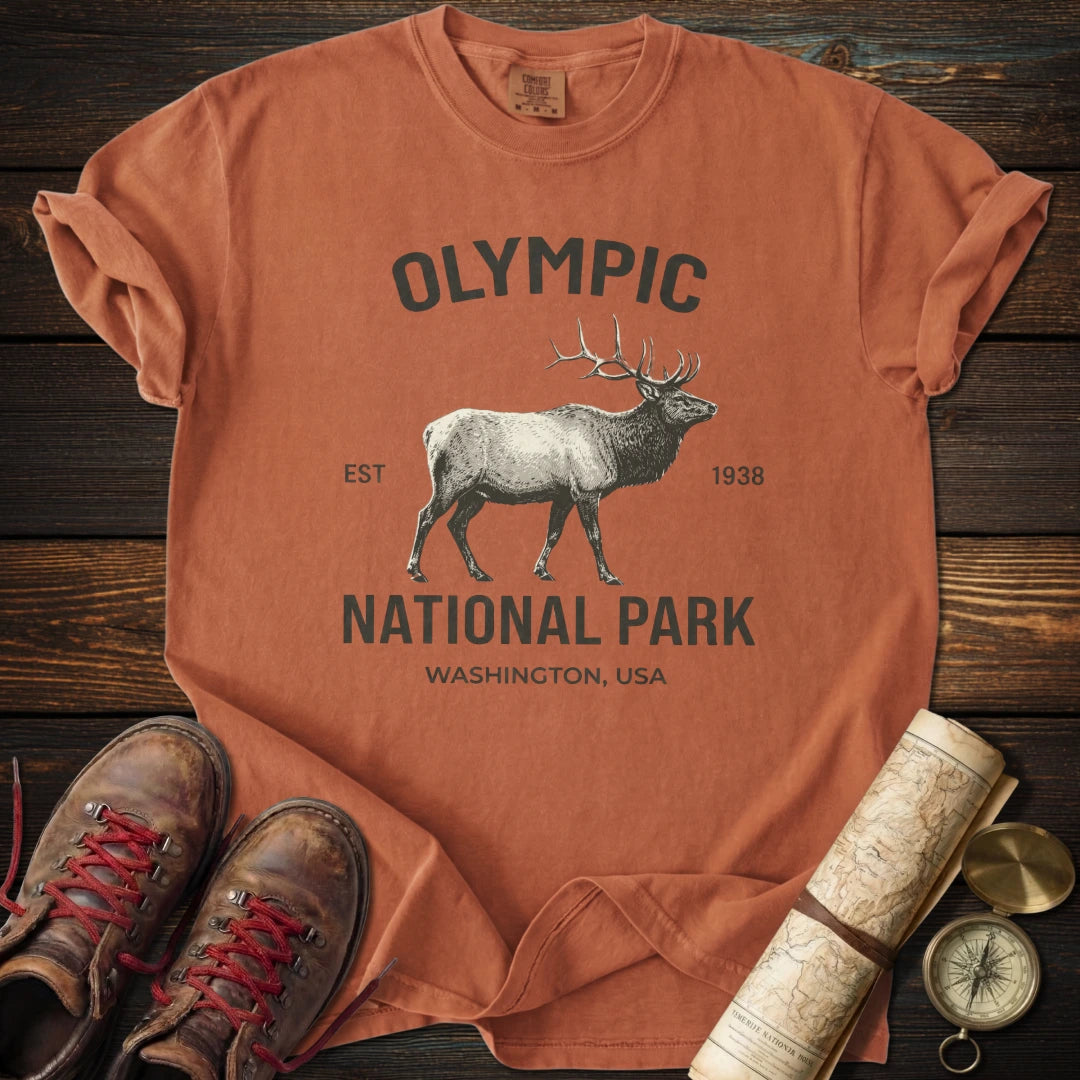 Olympic Park Roosevelt Elk T-Shirt