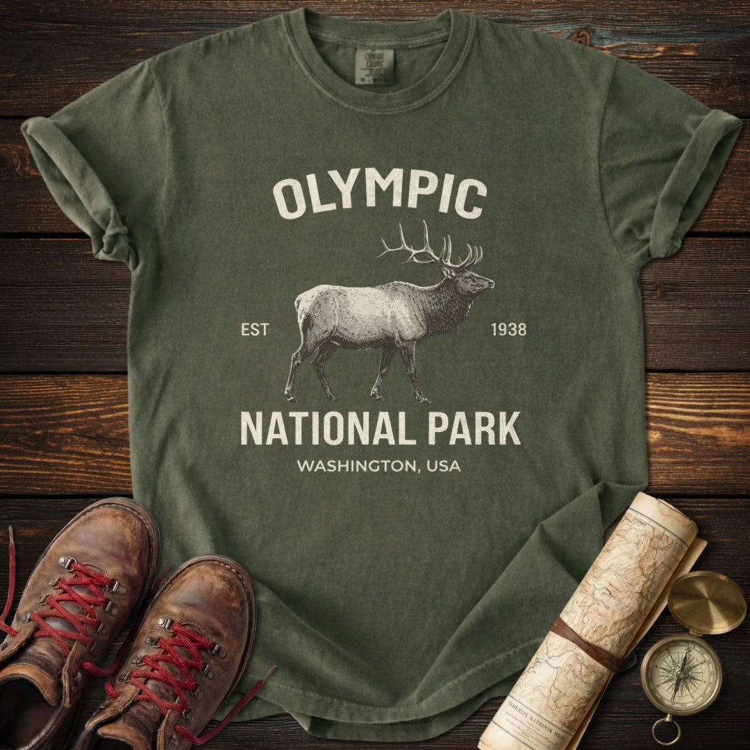 Olympic Park Roosevelt Elk T-Shirt