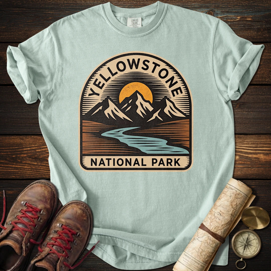 Vintage Yellowstone Valley Badge T-Shirt