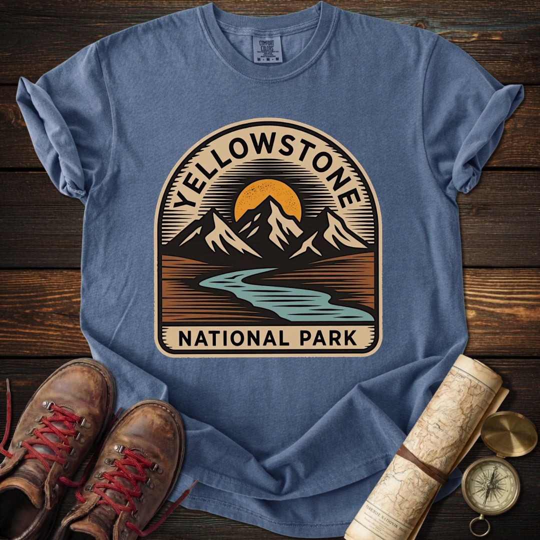 Vintage Yellowstone Valley Badge T-Shirt
