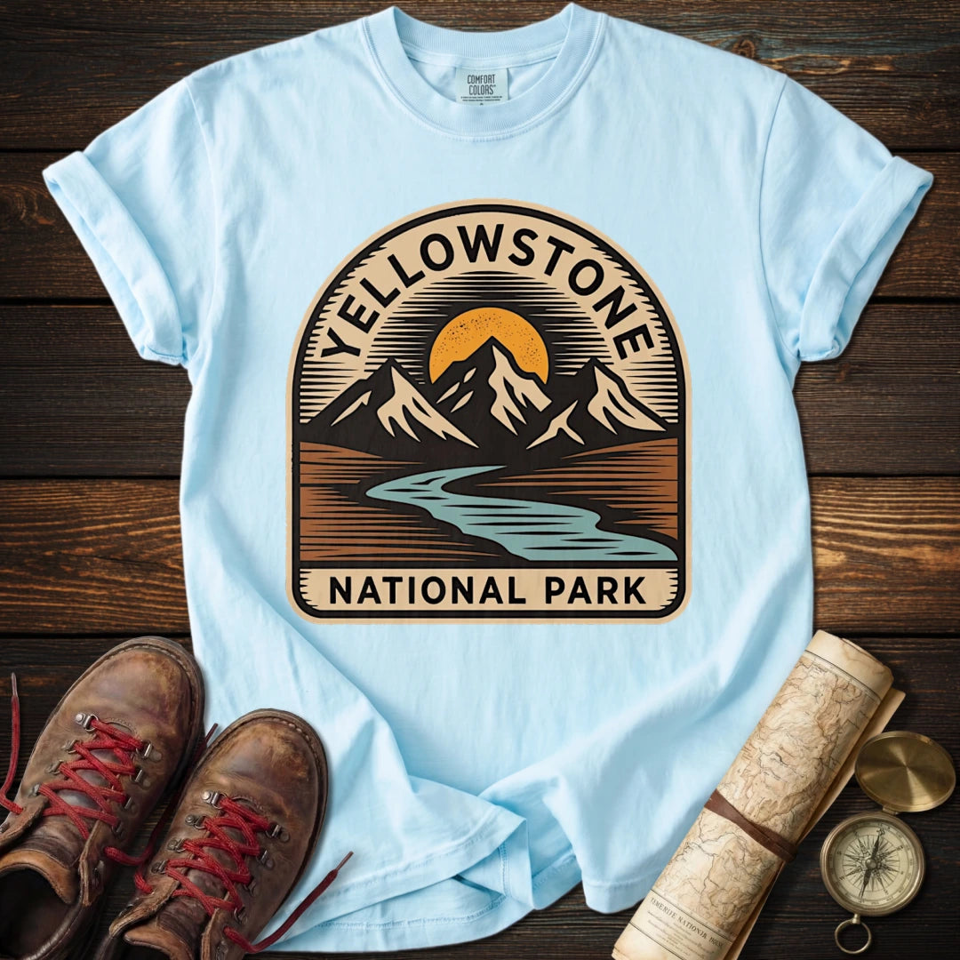 Vintage Yellowstone Valley Badge T-Shirt