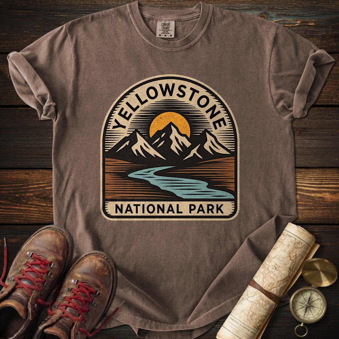 Vintage Yellowstone Valley Badge T-Shirt