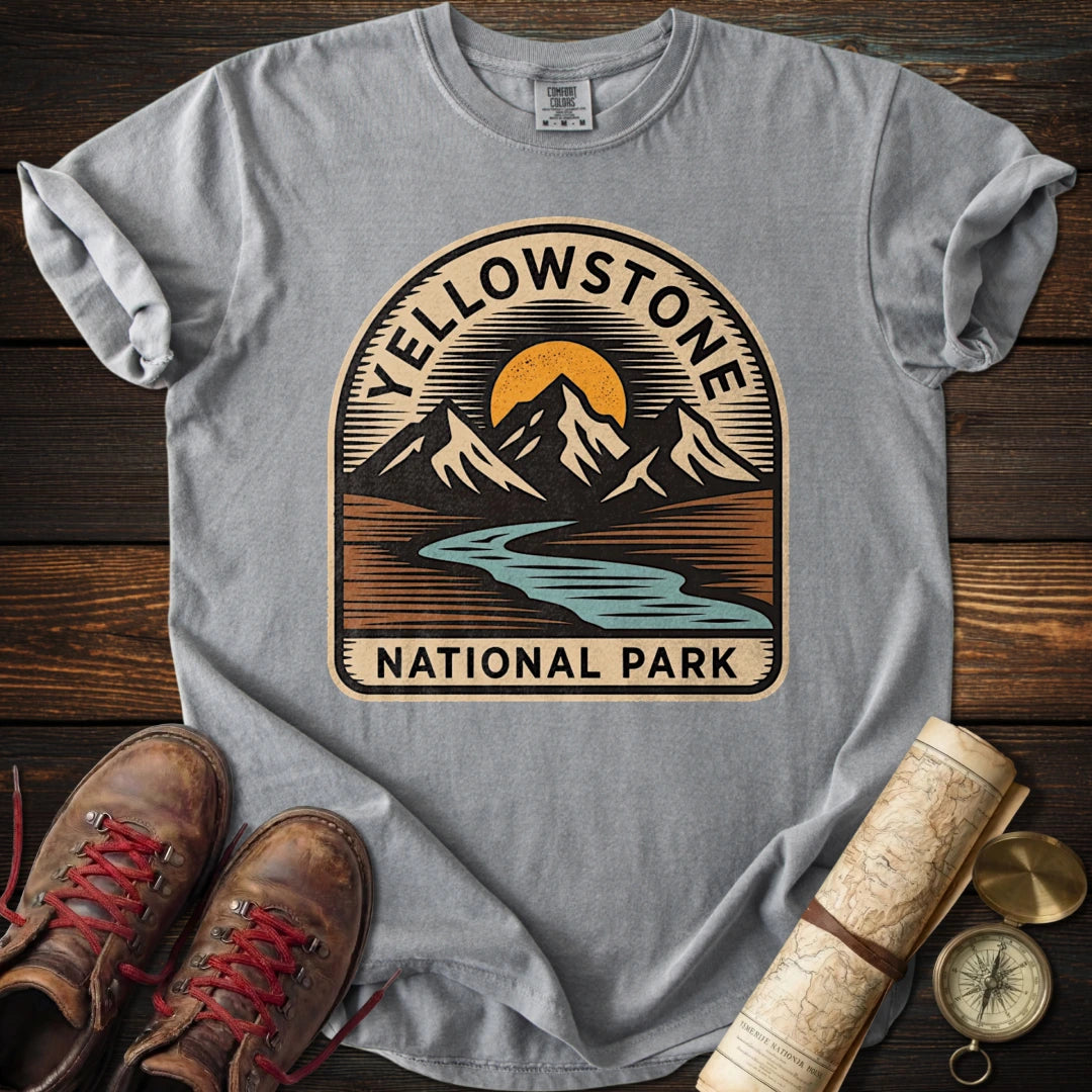 Vintage Yellowstone Valley Badge T-Shirt