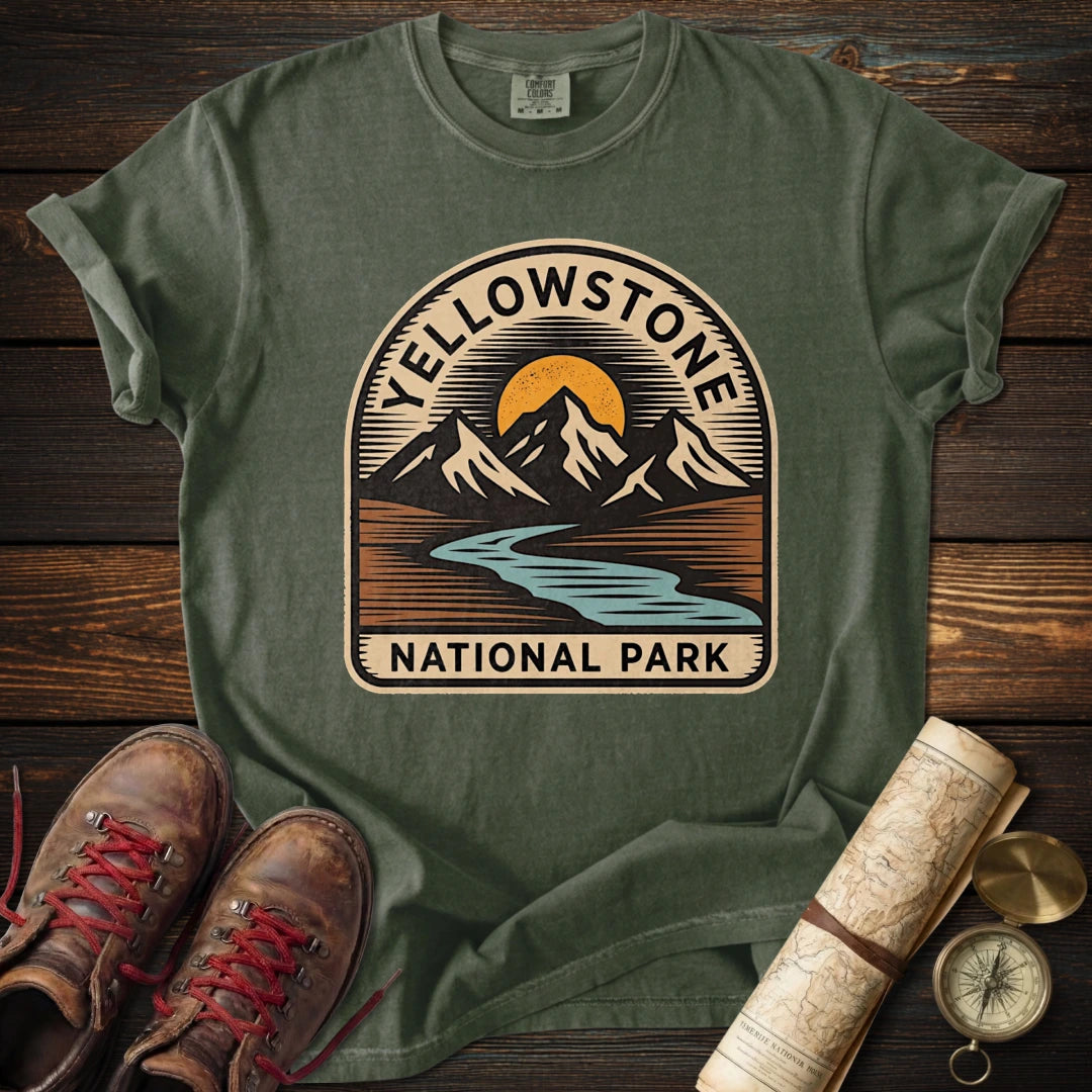 Vintage Yellowstone Valley Badge T-Shirt