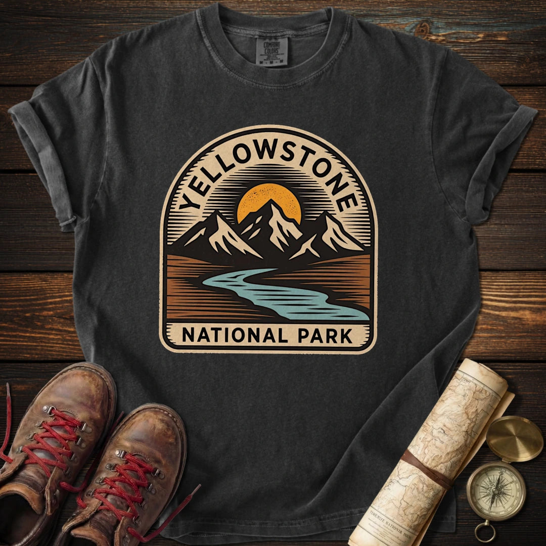 Vintage Yellowstone Valley Badge T-Shirt