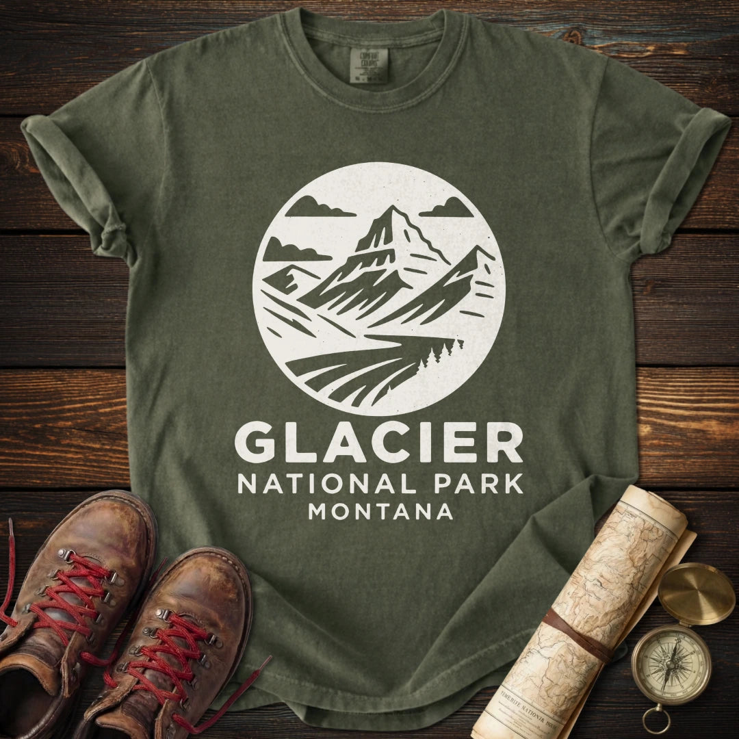 Glacier National Park WPA T-Shirt