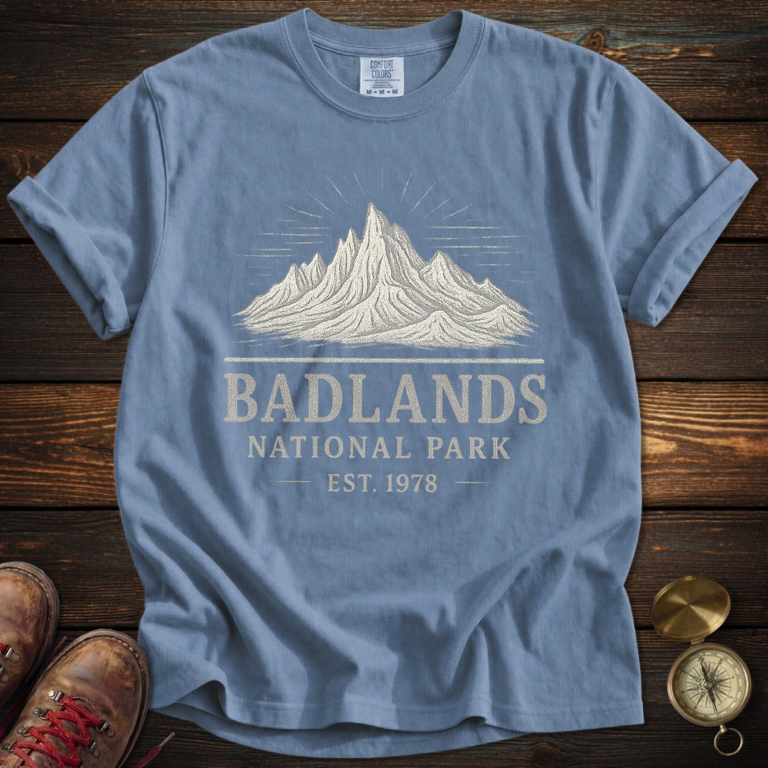 Vintage Badlands National Park T-Shirt