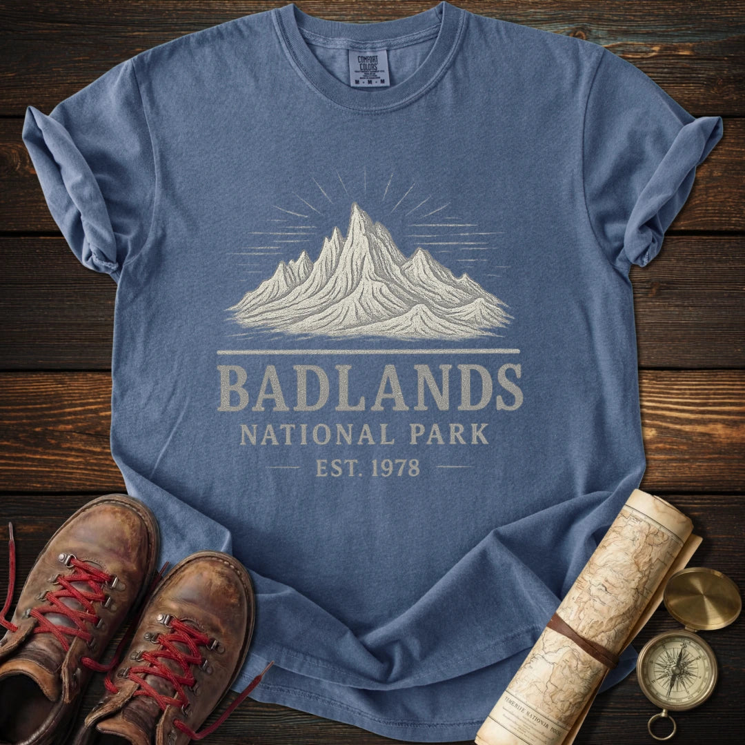 Vintage Badlands National Park T-Shirt