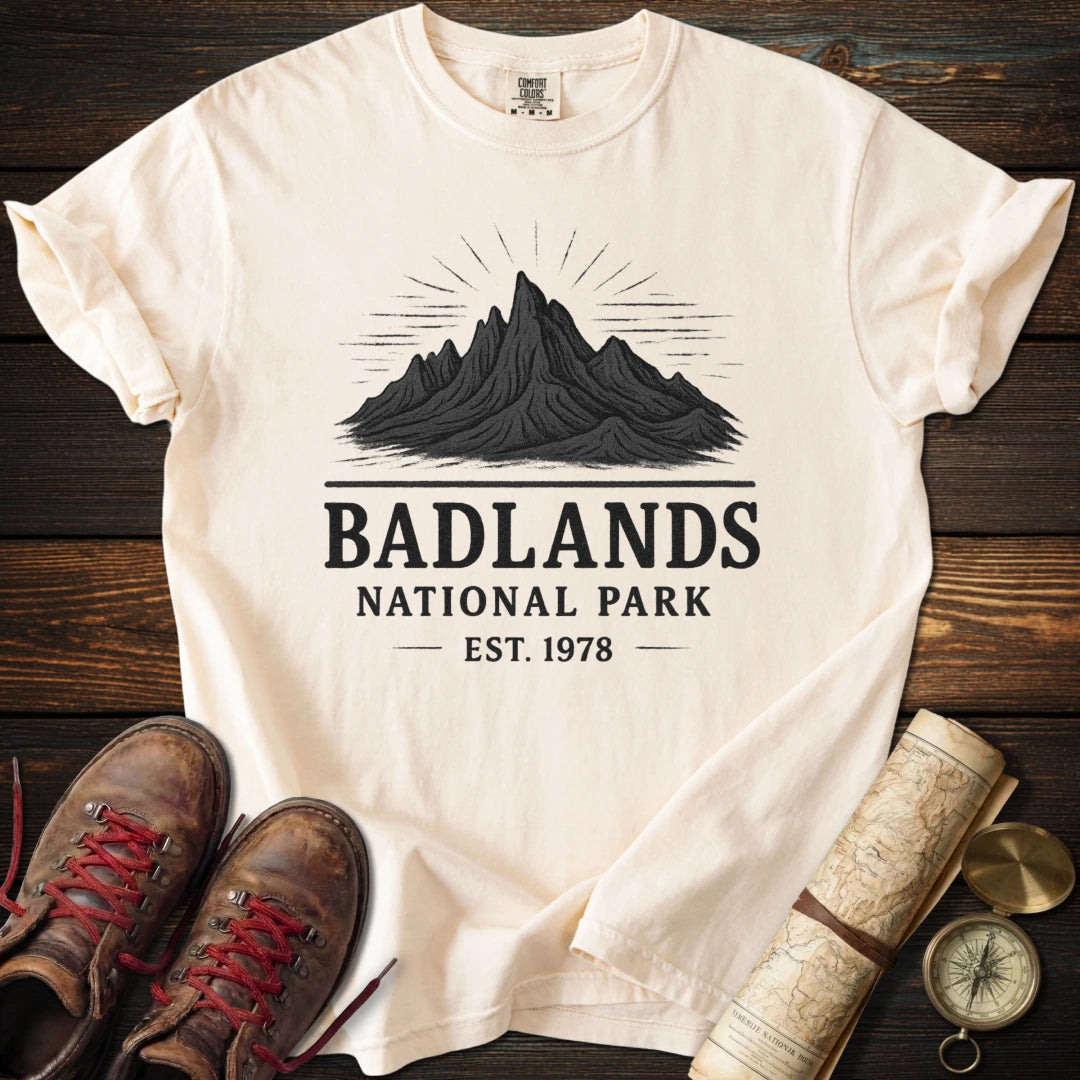 Vintage Badlands National Park T-Shirt