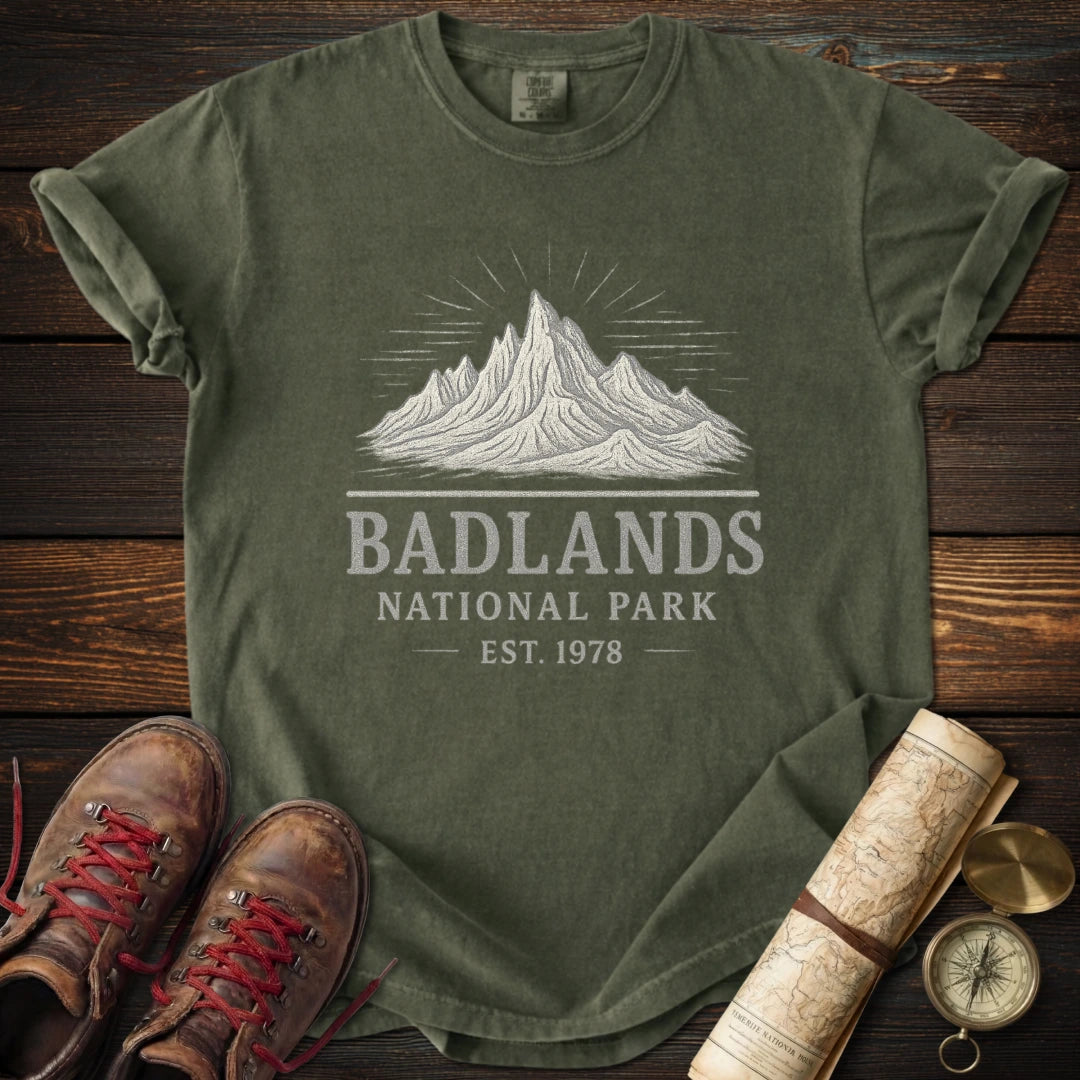 Vintage Badlands National Park T-Shirt