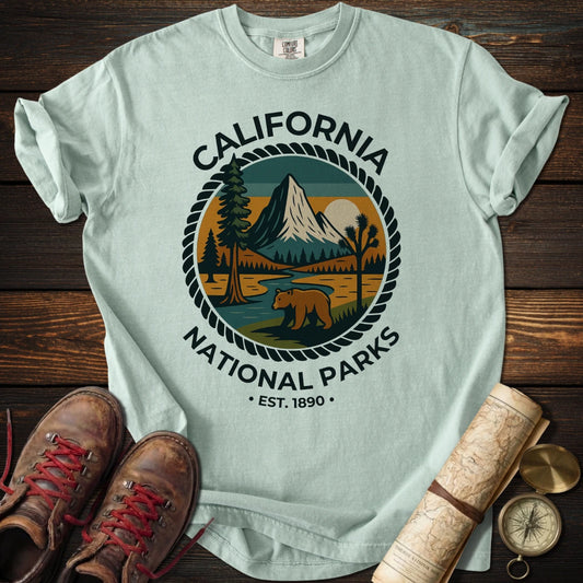 California National Parks Badge T-Shirt